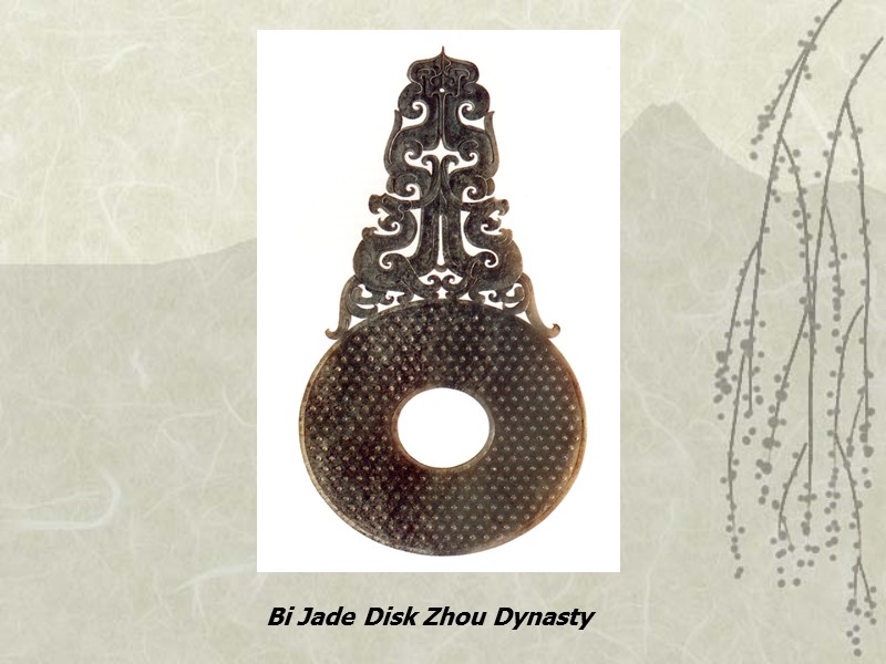 Bi Jade Disk Zhou Dynasty